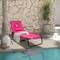 5-Position Adjustable Foldable Chaise Lounge Chair with Removable Pillows and Face Hole for Outdoors